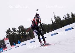 22.03.2015, Khanty-Mansiysk, Russia (RUS):  Aita Gasparin (SUI) - IBU world cup biathlon, mass women, Khanty-Mansiysk (RUS). www.nordicfocus.com. © Manzoni/NordicFocus. Every downloaded picture is fee-liable.