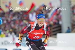 21.03.2015, Khanty-Mansiysk, Russia (RUS): Eric Lesser (GER) - IBU world cup biathlon, pursuit men, Khanty-Mansiysk (RUS). www.nordicfocus.com. © Manzoni/NordicFocus. Every downloaded picture is fee-liable.