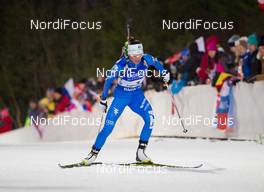 21.03.2015, Khanty-Mansiysk, Russia (RUS): Karin Oberhofer (ITA) - IBU world cup biathlon, pursuit women, Khanty-Mansiysk (RUS). www.nordicfocus.com. © Manzoni/NordicFocus. Every downloaded picture is fee-liable.