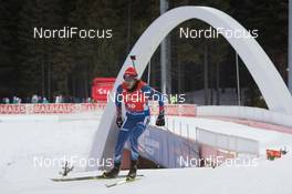 19.03.2015, Khanty-Mansiysk, Russia (RUS): Jaroslav Soukup (CZE) - IBU world cup biathlon, sprint men, Khanty-Mansiysk (RUS). www.nordicfocus.com. © Manzoni/NordicFocus. Every downloaded picture is fee-liable.