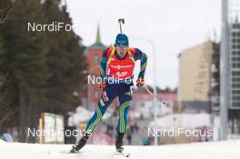 19.03.2015, Khanty-Mansiysk, Russia (RUS): Fredrik Lindstroem (SWE) - IBU world cup biathlon, sprint men, Khanty-Mansiysk (RUS). www.nordicfocus.com. © Manzoni/NordicFocus. Every downloaded picture is fee-liable.