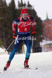 19.03.2015, Khanty-Mansiysk, Russia (RUS): Timofey Lapshin (RUS) - IBU world cup biathlon, sprint men, Khanty-Mansiysk (RUS). www.nordicfocus.com. © Manzoni/NordicFocus. Every downloaded picture is fee-liable.