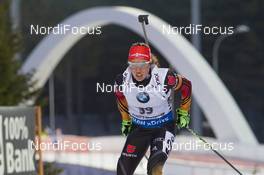 20.03.2015, Khanty-Mansiysk, Russia (RUS): Laura Dahlmeier (GER) - IBU world cup biathlon, sprint women, Khanty-Mansiysk (RUS). www.nordicfocus.com. © Manzoni/NordicFocus. Every downloaded picture is fee-liable.