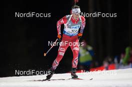 12.03.2015, Kontiolahti, Finland (FIN): Ole Einar Bjoerndalen (NOR) - IBU world championships biathlon, individual men, Kontiolahti (FIN). www.nordicfocus.com. © NordicFocus. Every downloaded picture is fee-liable.