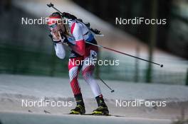12.03.2015, Kontiolahti, Finland (FIN): Simon Eder (AUT) - IBU world championships biathlon, individual men, Kontiolahti (FIN). www.nordicfocus.com. © NordicFocus. Every downloaded picture is fee-liable.