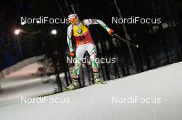 11.03.2015, Kontiolahti, Finland (FIN): Darya Domracheva (BLR) - IBU world championships biathlon, individual women, Kontiolahti (FIN). www.nordicfocus.com. © NordicFocus. Every downloaded picture is fee-liable.