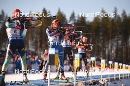 15.03.2015, Kontiolahti, Finland (FIN): SEMERENKO Valj (UKR), SOUKALOVA Gabriela (CZE), - IBU world championships biathlon, mass women, Kontiolahti (FIN). www.nordicfocus.com. © Evgeny Tumashov / NordicFocus. Every downloaded picture is fee-liable.