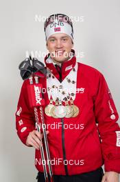 15.03.2015, Kontiolahti, Finland (FIN): Tarjei Boe (NOR) - IBU world championships biathlon, medals, Kontiolahti (FIN). www.nordicfocus.com. © NordicFocus. Every downloaded picture is fee-liable.