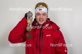 14.03.2015, Kontiolahti, Finland (FIN): Tarjei Boe (NOR) - IBU world championships biathlon, medals, Kontiolahti (FIN). www.nordicfocus.com. © NordicFocus. Every downloaded picture is fee-liable.