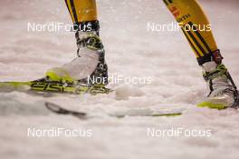 05.03.2015, Kontiolahti, Finland (FIN): Event Feature: Deep conditions on the tracks - IBU world championships biathlon, relay mixed, Kontiolahti (FIN). www.nordicfocus.com. © NordicFocus. Every downloaded picture is fee-liable.