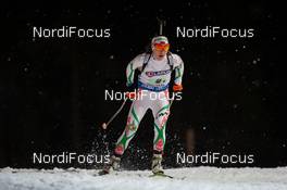 05.03.2015, Kontiolahti, Finland (FIN): Darya Domracheva (BLR) - IBU world championships biathlon, relay mixed, Kontiolahti (FIN). www.nordicfocus.com. © NordicFocus. Every downloaded picture is fee-liable.