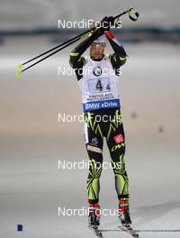 14.03.2015, Kontiolahti, Finland (FIN): Martin FOURCADE (FRA), - IBU world championships biathlon, relay men, Kontiolahti (FIN). www.nordicfocus.com. © Evgeny Tumashov / NordicFocus. Every downloaded picture is fee-liable.