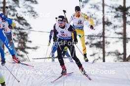 14.03.2015, Kontiolahti, Finland (FIN): Mario Dolder (SUI) - IBU world championships biathlon, relay men, Kontiolahti (FIN). www.nordicfocus.com. © NordicFocus. Every downloaded picture is fee-liable.