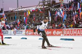 14.03.2015, Kontiolahti, Finland (FIN): Serafin Wiestner (SUI) - IBU world championships biathlon, relay men, Kontiolahti (FIN). www.nordicfocus.com. © NordicFocus. Every downloaded picture is fee-liable.