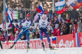 14.03.2015, Kontiolahti, Finland (FIN): Leif Nordgren (USA) - IBU world championships biathlon, relay men, Kontiolahti (FIN). www.nordicfocus.com. © NordicFocus. Every downloaded picture is fee-liable.