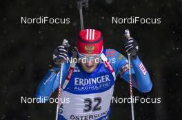 02.12.2015, Oestersund, Sweden (SWE): Maxim Tsvetkov (RUS) - IBU world cup biathlon, individual men, Oestersund (SWE). www.nordicfocus.com. © Manzoni/NordicFocus. Every downloaded picture is fee-liable.