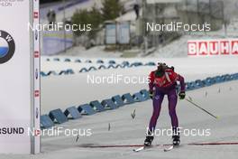 03.12.2015, Oestersund, Sweden (SWE): Clare Egan (USA) - IBU world cup biathlon, individual women, Oestersund (SWE). www.nordicfocus.com. © Manzoni/NordicFocus. Every downloaded picture is fee-liable.