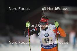 29.11.2015, Oestersund, Sweden (SWE): Tomas Hasilla (SVK) - IBU world cup biathlon, relay mixed, Oestersund (SWE). www.nordicfocus.com. © Manzoni/NordicFocus. Every downloaded picture is fee-liable.