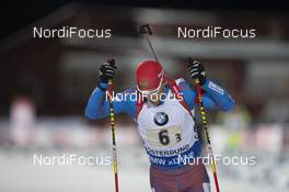 29.11.2015, Oestersund, Sweden (SWE): Dmitry Malyshko (RUS) - IBU world cup biathlon, relay mixed, Oestersund (SWE). www.nordicfocus.com. © Manzoni/NordicFocus. Every downloaded picture is fee-liable.
