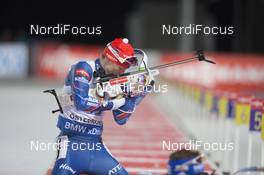 29.11.2015, Oestersund, Sweden (SWE): Ondrej Moravec (CZE) - IBU world cup biathlon, relay mixed, Oestersund (SWE). www.nordicfocus.com. © Manzoni/NordicFocus. Every downloaded picture is fee-liable.