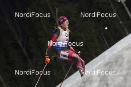 29.11.2015, Oestersund, Sweden (SWE): Lisa Theresa Hauser (AUT) - IBU world cup biathlon, relay mixed, Oestersund (SWE). www.nordicfocus.com. © Manzoni/NordicFocus. Every downloaded picture is fee-liable.