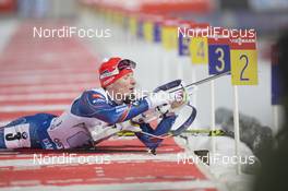 29.11.2015, Oestersund, Sweden (SWE): Ondrej Moravec (CZE) - IBU world cup biathlon, relay mixed, Oestersund (SWE). www.nordicfocus.com. © Manzoni/NordicFocus. Every downloaded picture is fee-liable.