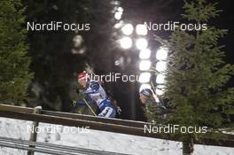29.11.2015, Oestersund, Sweden (SWE): Veronika Vitkova (CZE) - IBU world cup biathlon, relay mixed, Oestersund (SWE). www.nordicfocus.com. © Manzoni/NordicFocus. Every downloaded picture is fee-liable.