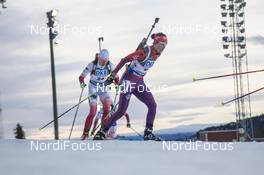 06.12.2015, Oestersund, Sweden (SWE): Clare Egan (USA) -  IBU world cup biathlon, pursuit women, Oestersund (SWE). www.nordicfocus.com. © Manzoni/NordicFocus. Every downloaded picture is fee-liable.