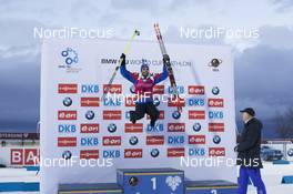 05.12.2015, Oestersund, Sweden (SWE): Martin Fourcade (FRA) - IBU world cup biathlon, sprint men, Oestersund (SWE). www.nordicfocus.com. © Manzoni/NordicFocus. Every downloaded picture is fee-liable.