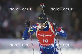 05.12.2015, Oestersund, Sweden (SWE): Simon Fourcade (FRA) - IBU world cup biathlon, sprint men, Oestersund (SWE). www.nordicfocus.com. © Manzoni/NordicFocus. Every downloaded picture is fee-liable.