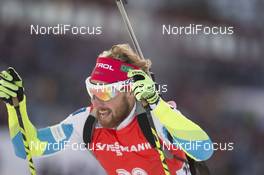 05.12.2015, Oestersund, Sweden (SWE): Klemen Bauer (SLO) - IBU world cup biathlon, sprint men, Oestersund (SWE). www.nordicfocus.com. © Manzoni/NordicFocus. Every downloaded picture is fee-liable.