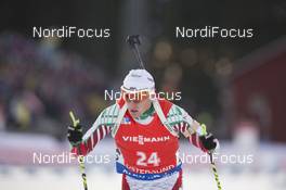 05.12.2015, Oestersund, Sweden (SWE): Krasimir Anev (BUL) - IBU world cup biathlon, sprint men, Oestersund (SWE). www.nordicfocus.com. © Manzoni/NordicFocus. Every downloaded picture is fee-liable.