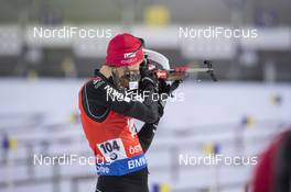 05.12.2015, Oestersund, Sweden (SWE): Martin Jaeger (SUI) - IBU world cup biathlon, sprint men, Oestersund (SWE). www.nordicfocus.com. © Manzoni/NordicFocus. Every downloaded picture is fee-liable.