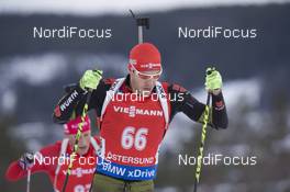 05.12.2015, Oestersund, Sweden (SWE): Arnd Peiffer (GER) - IBU world cup biathlon, sprint men, Oestersund (SWE). www.nordicfocus.com. © Manzoni/NordicFocus. Every downloaded picture is fee-liable.