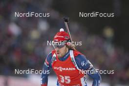 05.12.2015, Oestersund, Sweden (SWE): Jaroslav Soukup (CZE) - IBU world cup biathlon, sprint men, Oestersund (SWE). www.nordicfocus.com. © Manzoni/NordicFocus. Every downloaded picture is fee-liable.