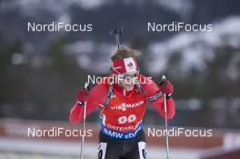 05.12.2015, Oestersund, Sweden (SWE): Macx Davies (CAN) - IBU world cup biathlon, sprint men, Oestersund (SWE). www.nordicfocus.com. © Manzoni/NordicFocus. Every downloaded picture is fee-liable.