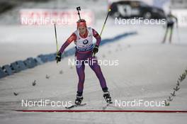 05.12.2015, Oestersund, Sweden (SWE): Clare Egan (USA) - IBU world cup biathlon, sprint women, Oestersund (SWE). www.nordicfocus.com. © Manzoni/NordicFocus. Every downloaded picture is fee-liable.