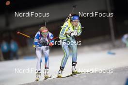 05.12.2015, Oestersund, Sweden (SWE): Elisabeth Hoegberg (SWE) - IBU world cup biathlon, sprint women, Oestersund (SWE). www.nordicfocus.com. © Manzoni/NordicFocus. Every downloaded picture is fee-liable.