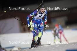 05.12.2015, Oestersund, Sweden (SWE): Justine Braisaz (FRA) - IBU world cup biathlon, sprint women, Oestersund (SWE). www.nordicfocus.com. © Manzoni/NordicFocus. Every downloaded picture is fee-liable.