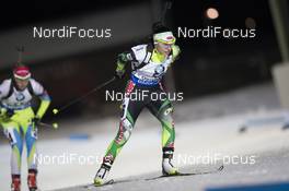 05.12.2015, Oestersund, Sweden (SWE): Darya Yurkevich (BLR) - IBU world cup biathlon, sprint women, Oestersund (SWE). www.nordicfocus.com. © Manzoni/NordicFocus. Every downloaded picture is fee-liable.