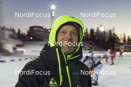 04.12.2015, Oestersund, Sweden (SWE): Michael Grossegger (AUT)  -  IBU world cup biathlon, training, Oestersund (SWE). www.nordicfocus.com. © Manzoni/NordicFocus. Every downloaded picture is fee-liable.