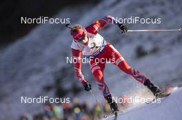 13.12.2015, Hochfilzen, Austria (AUT): Tarjei Boe (NOR) -  IBU world cup biathlon, relay men, Hochfilzen (AUT). www.nordicfocus.com. © Manzoni/NordicFocus. Every downloaded picture is fee-liable.