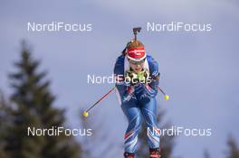 13.12.2015, Hochfilzen, Austria (AUT): Gabriela Soukalova (CZE) -  IBU world cup biathlon, relay women, Hochfilzen (AUT). www.nordicfocus.com. © Manzoni/NordicFocus. Every downloaded picture is fee-liable.