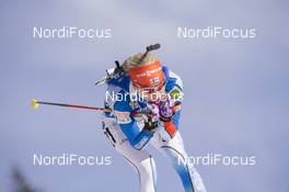 13.12.2015, Hochfilzen, Austria (AUT): Kaisa Maekaeraeinen (FIN) -  IBU world cup biathlon, relay women, Hochfilzen (AUT). www.nordicfocus.com. © Manzoni/NordicFocus. Every downloaded picture is fee-liable.