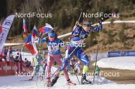 13.12.2015, Hochfilzen, Austria (AUT): Justine Braisaz (FRA) -  IBU world cup biathlon, relay women, Hochfilzen (AUT). www.nordicfocus.com. © Manzoni/NordicFocus. Every downloaded picture is fee-liable.
