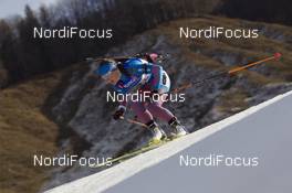 13.12.2015, Hochfilzen, Austria (AUT): Ekaterina Yurlova (RUS) -  IBU world cup biathlon, relay women, Hochfilzen (AUT). www.nordicfocus.com. © Manzoni/NordicFocus. Every downloaded picture is fee-liable.