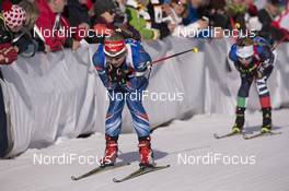 13.12.2015, Hochfilzen, Austria (AUT): Lucie Charvatova (CZE) -  IBU world cup biathlon, relay women, Hochfilzen (AUT). www.nordicfocus.com. © Manzoni/NordicFocus. Every downloaded picture is fee-liable.