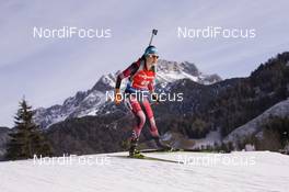 11.12.2015, Hochfilzen, Austria (AUT): Dunja Zdouc (AUT) -  IBU world cup biathlon, sprint women, Hochfilzen (AUT). www.nordicfocus.com. © Manzoni/NordicFocus. Every downloaded picture is fee-liable.