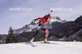 11.12.2015, Hochfilzen, Austria (AUT): Emma Lunder (CAN) -  IBU world cup biathlon, sprint women, Hochfilzen (AUT). www.nordicfocus.com. © Manzoni/NordicFocus. Every downloaded picture is fee-liable.