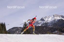 11.12.2015, Hochfilzen, Austria (AUT): Jialin Tang (CHN) -  IBU world cup biathlon, sprint women, Hochfilzen (AUT). www.nordicfocus.com. © Manzoni/NordicFocus. Every downloaded picture is fee-liable.